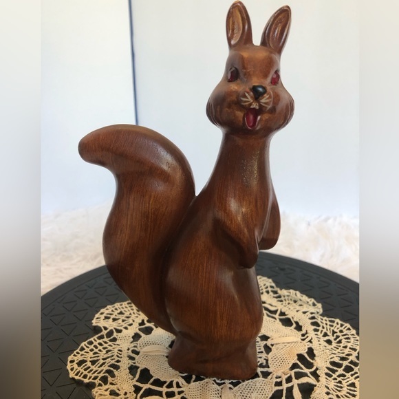 Spunky Vintage Squirrel Plastic Made in Hong Kong - Picture 1 of 10